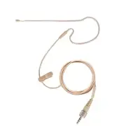 Single Earhook Headset Headworn Microphone For Sennheiser Bodypack Transmitter