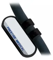 PRESTIGE MEDICAL ID TAG TWO SIDED S4-BLK