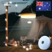 Outdoor LED Camping String Lights Portable Stowable Retractable Fairy Light