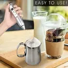 Electric Egg Beater Handheld Coffee Milk Frother Drink Mixer USB Rechargeable