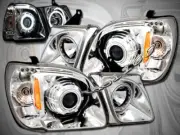 98-07 LEXUS LX 470 LX470 PROJECTOR HALO CCFL HEADLIGHTS (for: Lexus)