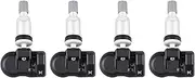 4 Pcs TPMS Sensor 433MZH 315MZH Sensor Compatible for Programmable TPMS Sensor Tire Pressure Monitoring