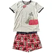 Peter Alexander Disney Lady And The Tramp Mens Pyjama Set Size XL BNWT