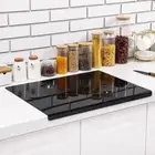 Transparent/Black Chopping Board Thickened Countertop Protector Restaurant