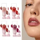Tinted Lip Gloss Pearlescent Natural Lip Stain with Brush