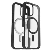 OtterBox React MagSafe Case (Suits iPhone 16) - Black Crystal