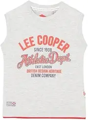 [LEE COOPER] Boys Baby and Toddler Tank Top, Gray, 8 Years