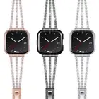 For Fitbit Versa 4/3/Sense 2/Sense Band Replacment Strap Stainless Steel