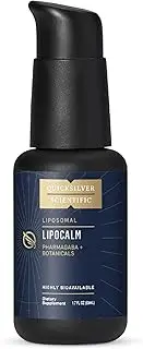 LipoCalm - Liposomal GABA with Herbs for Relaxation Support - Chamomile, Passionflower Herb & Skullcap Supplement for Peace of Mind & Sleep Calm Support (1.7Fl oz / 50ml)