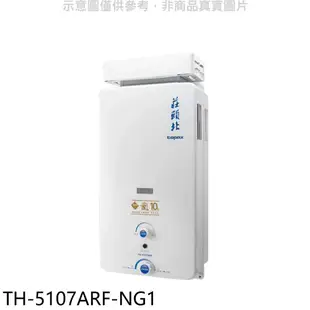 莊頭北 10公升抗風型13排火RF式熱水器 全省【TH-5107ARF-NG1】