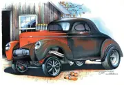 1940 Willys t-shirt S,M,L or XL