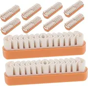 Ipetboom 10PCS Suede Care Brushes Durable Boot Cleaning Tools for Shoes Furniture Bags and Belts Versatile Stain Removal for Home Office and Travel Use