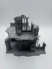 3D Printed Gothic Sector 75 Ruin 45 (28mm-32mm Scale) [PTO]