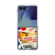 Galaxy Z Flip7 Clear Magnetic Case COLLAGE 2 - Elliot Ulm