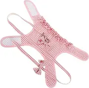 Adjustable Dog Harness Leash Set Soft Mesh Vest for Medium Small Dogs Cats Safe Training Harness for Walking Running