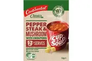 Continental Classics Cup A Soup Pepper Steak & Mushroom 52 G