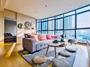 素坤逸路的2臥室公寓 - 86平方公尺/2間專用衛浴designer condo Instagrams style 2 Bedroom siam