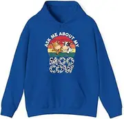 [X.Style] Ask Me About My Moo Cow Toddlers Boys Girls Cows Print ds032 Hoodie Royal 3XL
