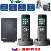 YEALINK W79P IP SIP DECT PHONE SYSTEM - 2 RUGGED IP67 CORDLESS HANDSETS