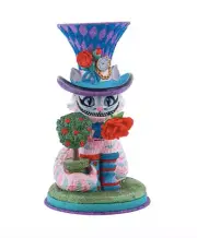 Kurt Adler Christmas Cheshire Cat Alice In Wonderland Nutcracker New 2025 HA0764
