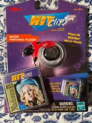 Y2K Hit Clips Madonna - Music- Red Micro Personal Player 2002 NEW Old Stock