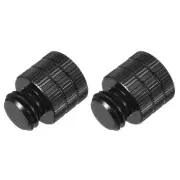 2PCS Mic Stand Adapter 1/4 Female to M12 Male Screw Thread for Camera Tripod