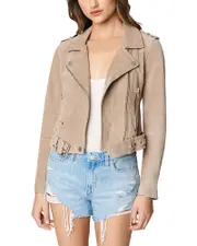 Blanknyc Suede Moto Jacket