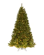 National Tree Company 6.5ft North Valley Spruce Tree with 450 Clear Lights
