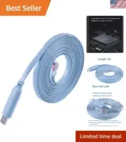 12FT USB Type A to RJ45 Console Cable - Ultimate for Network Configuration