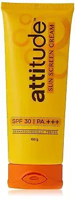 Amway Attitude Sun Screen Cream With Spf 30 & Pa+++ / 100 Grams