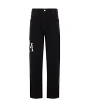 Amiri Logo-Patch Denim Jeans 29,32 Black