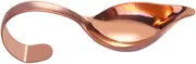 BEBEMOKO 1Pc Saucier Culinary Spoon Ergonomic Drizzle Spoon for Sauce Art Plating Practical Kitchen Tool for Buffets Restaurants and Events