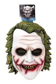 The Joker From Batman DC WB Heath Ledger Halloween Plastic 3D Mask 2020 NOS New