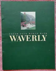 Vintage Color Your World with Waverly Catalog--Waverly Fabrics-Meri Stevens