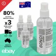 SANNY Travel Hand Sanitiser Spray 80% Ethanol Alcohol Australian Made Sanitizer