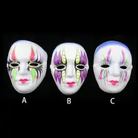 在飛比找Yahoo!奇摩拍賣優惠-化裝舞會變裝派對面具 彩繪皮面具(小)-3款