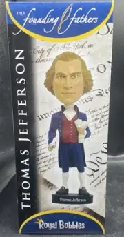 Royal Bobbles U. S. Presidents - Thomas Jefferson Bobblehead New