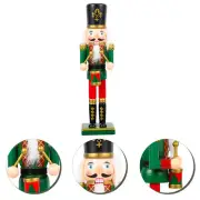 Christmas Decorations Nutcracker Soldier Bookshelf Monotonous Table