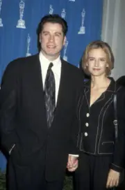 John Travolta Kelly Preston 14th Academy Awards Nominees Lunch- 1995 Old Photo 3