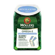 Möller's Omega-3 with ginger and vitamins C and D 80 capsules