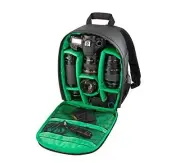 Waterproof SLR/DSLR Camera Backpack Shoulder Bag Travel Case For Canon Nikon ...