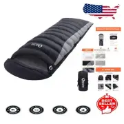 All-in-One Down Sleeping Bag - Ultralight, Warm, Perfect for Camping & Hiking
