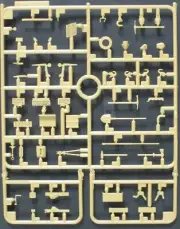 Hobby Boss 1/35th Pz Kpfw 38t Panzerbefehlswagen Parts Tree D from Kit No. 80137