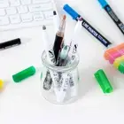 1 Set Marker Pen No Odor Multipurpose Scrapbook Painted Highlighter Pen Portable
