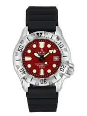 RATIO FreeDiver Professional 500M Red Dial Automatic 32BJ202A-RED Mens Watch