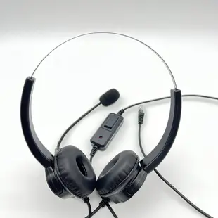 東訊TECOM SD-7506D 話機專用 雙耳耳機麥克風 含調音靜音 免持通話 電話行銷工具