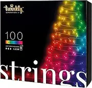Twinkly Strings – 100 RGB Lights String, Black Wire, Plug Type I