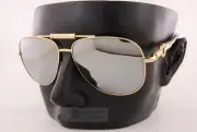 New VERSACE Sunglasses VE 2236 1002/Z3 Gold/ Grey Mirror Silver For Men Women