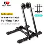 WEST BIKING Bike Stand Foldable Bicycle Floor Parking Holder Indoor Storage Rack