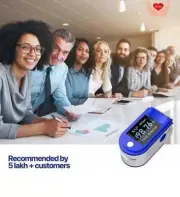 Pulse Oximeter, Blood Oxygen Saturation Monitor (SpO2) With Pulse Rate